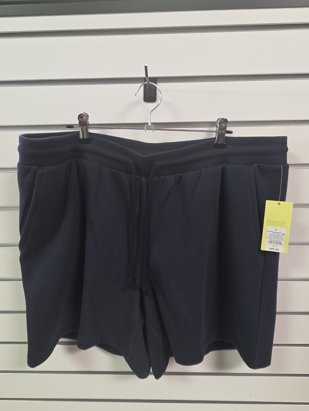 all in motion Navy Athletic Drawstring Shorts